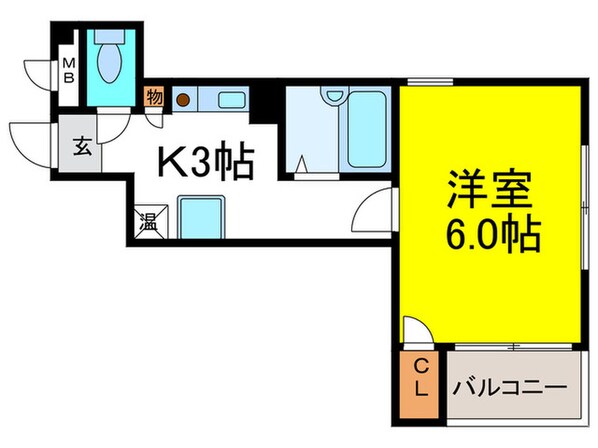 マイキャッスルの物件間取画像